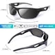 thumbnail image 3 of Gafas de sol RIVBOS Polarized Sports Tr90 Frame RB831, color negro y gris, 3 of 6