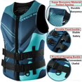 LAFANG Life Jacket Fishing Vest Water Sports Kayaking Swimming Surf