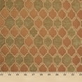 thumbnail image 3 of Trellis Chenille Upholstery Brocade Satin Jacquard Fabric 56/57 Inch Heavyweight Geometric Polyester By The Yard For Sewing & Upholstery - Mocha / Khaki (5 Yards), 3 of 3