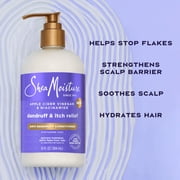 SheaMoisture Anti-Dandruff Conditioner For Soft & Smooth Hair Apple Cider Vinegar & Salicylic Acid System for a Healthier Scalp, 13 Fl oz