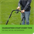 thumbnail image 5 of Greenworks 80V 25" Brushless Cordless Self-Propelled Lawn Mower,3 in 1 Dual Blade LawnMover, W/4.0Ah Battery and Rapid Charger Included, 5 of 15
