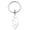 Moon-S, variant on Stainless Steel North Star Crescent Moon Octagram Pendant Keychain, Key Ring, Daily Wear & Handbag Ornament Accessory (Eight-pointed star-S)