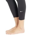 thumbnail image 3 of Nike One Women's Training Crop Tights, Black/White XS, 3 of 3