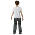 thumbnail image 5 of FORMRS Kids Pajama Pants with Pockets Size 6-8Y Boys Lounge Sleep Bottoms, Gray Sky Pattern, 5 of 8