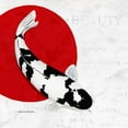 thumbnail image 3 of Gruhn, Nicole 12x12 Black Modern Framed Museum Art Print Titled - Splashing Beauty Shiro Utsuri, 3 of 5