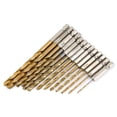 thumbnail image 3 of 5pcs HSS Drill Bit Set High Speed Steel /4 Hex Shank .5-6.5mm Hexagonal Handle 2.0mm, 3 of 9