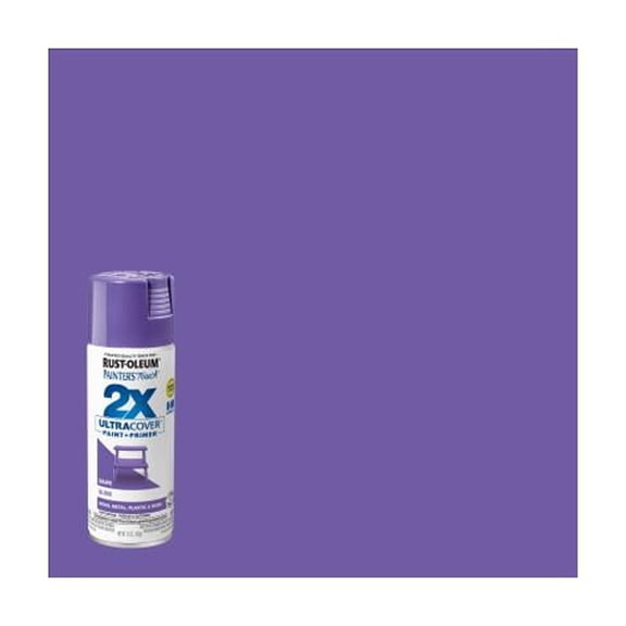Rust-Oleum Painter's Touch 2X Ultra Cover Gloss Grape Paint Primer Spray Paint 12 oz