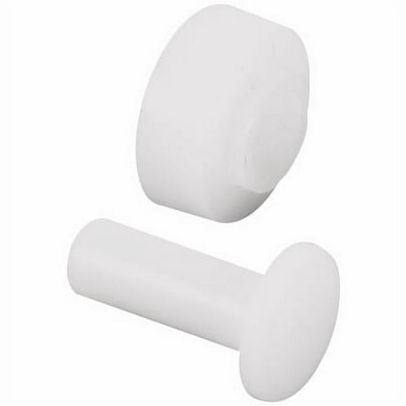 4 Pack Sliding Window Roller with Axle Pins 7/16 in. Flat Nylon. Fl, Each