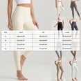 thumbnail image 3 of COMVALUE Buttery Soft Leggings for Women - High Waisted Tummy Control No See Through Workout Yoga Cycling Tights Pants Light Green L, 3 of 9