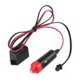 thumbnail image 4 of Qiilu Tira de Luces 3metro para Coche Cadena de Luces LED 12V Iluminación Interior para Coche con Controlador de Potencia Khall QC12938, 4 of 6