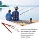 thumbnail image 5 of Naiovety Controlador de pesca pinzas de línea de señuelo pinzas para el cuerpo con equipo de cuerda herramientas de aparejos de plástico Pescar Rojo, 5 of 6