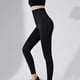 thumbnail image 2 of Gibobby Pantalones dama Pantalones moldeadores de pecho Fitness Elasticidad Cuerpo Deporte Pantalones Cintura alta Mujer Pantalones de yoga(Negro， M), 2 of 5