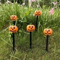 thumbnail image 4 of BZPIZ Halloween Decorations Outdoor 1Pcs Pumpkin Garden Lights Halloween Decorations Outdoor Swaying Firefly with 6LEDs Spooky Eyes Lights Waterproof Halloween Stakes Lighted for Garden Yard Patio, 4 of 9