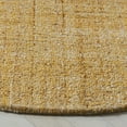 thumbnail image 3 of SAFAVIEH Abstract Yorick Striped Polyester Area Rug, Gold/Ivory, 6' x 6' Round, 3 of 7