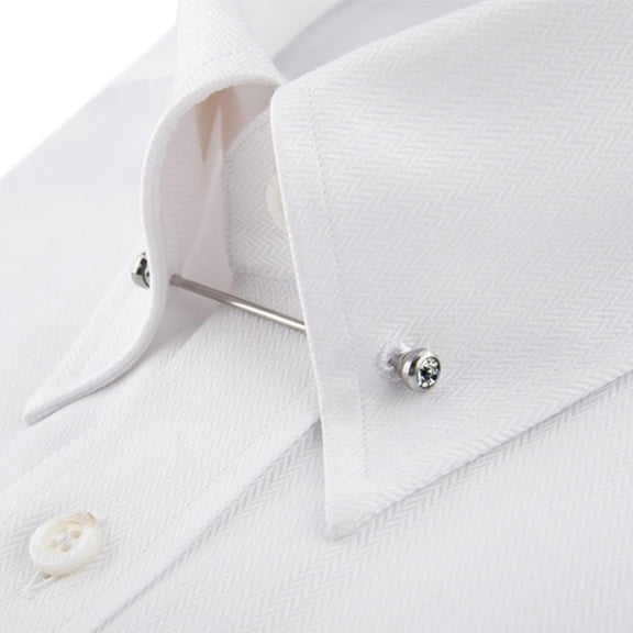YYKihy Mens Shirt Collar Pin Necktie Tie Clip Clasp Brooch Bar Barbell Lapel Stick