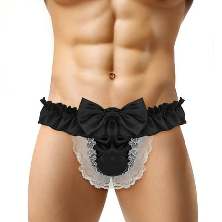Gubotare Womens Boxer Briefs Briefs Ice Crotch Silk Seamless Underwear Women Women s Panties Black L