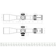 thumbnail image 3 of Schmidt Bender 6-36x56mm PM II Riflescope, P5FL Reticle, LPI Illumination Parallax, 90% Light Transmission, Black (163-911-64F-I5-H5), 3 of 4