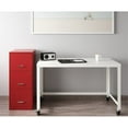 thumbnail image 2 of Space Solutions 3 Drawer Metal Vertical File Cabinet with Lock Lava Red, 2 of 11