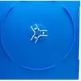 thumbnail image 3 of (200) CheckOutStore Premium Slimline Single 1-Disc DVD Cases 7mm (Blue), 3 of 3