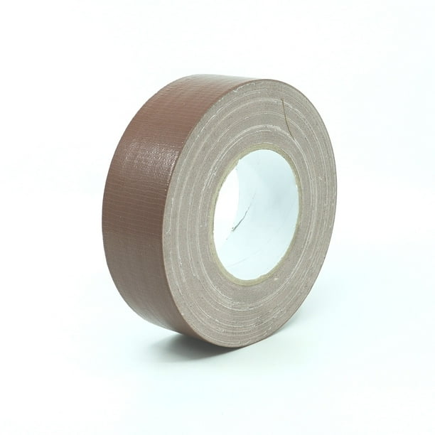 2.5" (60mm) Colored Duct Tape Industrial Grade ,Dark Brown[1 Roll
