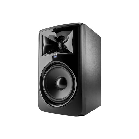 JBL Professional 3 Series 308P MkII - Monitor speaker - 112 Watt - 2-way - matte black