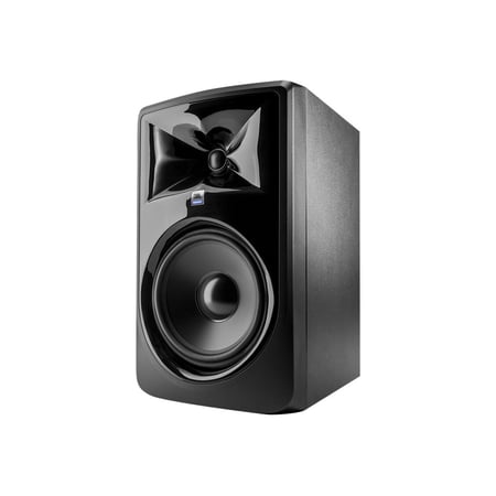 JBL Professional 3 Series 308P MkII - Monitor speaker - 112 Watt - 2-way - matte black