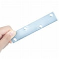 thumbnail image 2 of WellMade 10 Pcs 5" Zinc Plated Steel Flat Mending Plates - Heavy Duty Rust-Resistant Straight Braces, Reinforcement Joining Plates for Wood, Furniture, 2 of 7