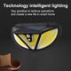 thumbnail image 5 of Iluminación solar para exteriores, 118 luces sensor de movimiento inalámbrico, Lámpara de pared impermeable IP65 Iluminación de seguridad para 117 COB shamjiam luces impermeables al aire libre, 5 of 7