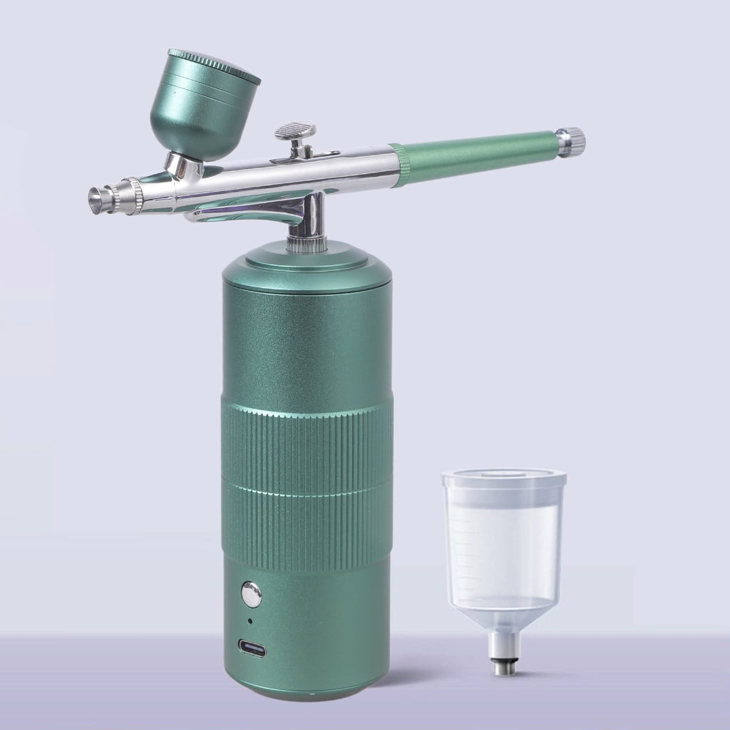 MOMOJIA Airbrush Nail With Compressor Portable Airbrush For Nails Art Cake Makeup