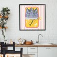 thumbnail image 3 of Stupell Industries Mid-Century Yellow Sardine Tin Black Framed Giclee Art, 24 x 24, by Creative Studio, 3 of 8