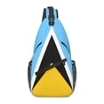 thumbnail image 2 of Bookk Backpack Crossbody With Shoulder Strap Features National Print Large Capacity Suitable For Outdoor Cycling And Traveling Suitable For Both And, 2 of 6