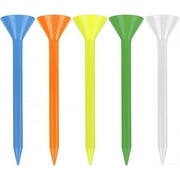 NEW Martini Golf Tees Inc Martini Tees 3 1/4 Plastic 3.25 Pack of 5 Multi-Color