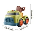 thumbnail image 5 of Usloyux Kids Toys Under $5 Construction Car Toys,Construction Truck Toy with Sound and Light,Toys for Boys and Girls Christmas,Birthday,Holiday Party Gifts, 5 of 9