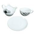 thumbnail image 2 of Pentagram Purr Fect Cat Brew Stackable Tea Pot And Cup With Saucer Set Of 3, 2 of 10