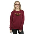 thumbnail image 2 of DC Comics Womens Justice League Movie Wonder Woman Emblem Sweatshirt, 2 of 5