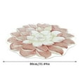 thumbnail image 3 of Circle Rugs for Living Room Heat Transfer 3D Shaped Flower Floor Mat Sofa Bedroom Living Room Carpet, 3 of 6