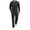 All Black, variant on Men's Quarter Zip Polo Sweatsuit Polo 2 Piece Set Jogging Outfits Tracksuit Athletic Pants and Long Sleeve Casual Sports Set