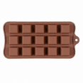 thumbnail image 1 of Food Grade Silicone Molds for Chocolate, Candy, Jelly, Ice Cube - Random Color Square Shape Diverse Molds, 1 of 2