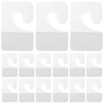 thumbnail image 1 of MasteelfCA 200Pcs Self Adhesive Hanging Tabs Hooks Hanging Tabs Hanger Store Retail Display Tools, 1 of 8