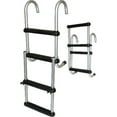 thumbnail image 1 of JIF MARINE ASC4SS 4-Step Removable Folding Ladder- Stainless 316, 1 of 1
