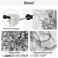 thumbnail image 5 of Eucalyptus Grey Tier Curtains, Vintage Bottle Succulents Flower Stripes Light Filtering Kitchen Curtains, 2Pcs Rod Pocket Half Window Treatments Panels for Sink Cafe Cabinet Basement 27.5x45 Inches, 5 of 9