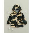 thumbnail image 2 of TheFound Veste Décontractée pour Garçons, Couleur Unie/motif Camouflage Imprimé, 2 of 8