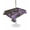 Brown, variant on Outdoor Tablecloth with Umbrella Hole for Patio/Picnic/Party/Camping, Purple Flowers Waterproof Table Cloth Square Cover Washable, Butterfly Spring Floral Rustic Farmhouse (60"x 60")