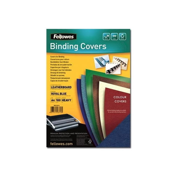 Fellowes Delta - A4 (210 x 297 mm) - royal blue - 250 g/m - 100 pcs. binding cover
