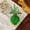 Green, variant on Transparent Jelly Pineapple Brooch Fashion Simple Fruit Pin-white