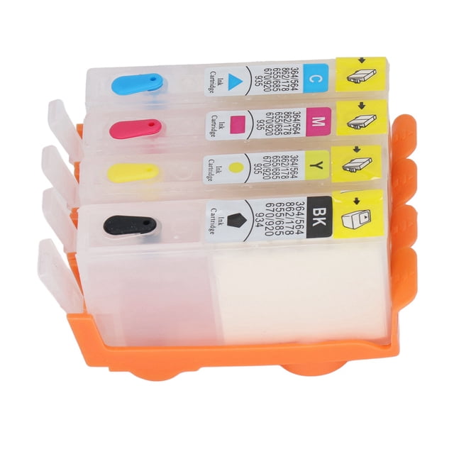 Ink , 4 Pcs Ink Refill Ink Refill Ink for Office Printer Replacement, Toner Cartridges