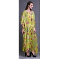 thumbnail image 3 of Bimba Longue Robe Caftan Maxi Plage Maillot de Bain par-Dessus Kaftan pour Femmes, 3 of 5