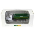 thumbnail image 4 of Mack Granite MP Garbage Truck w/Tub-Style Roll-Off Container Waste Management White & Green 1/87 HO Diecast Model by First Gear, 4 of 4