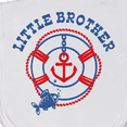 thumbnail image 3 of Inktastic Nautical Little Brother Baby Burp Cloth, 3 of 3