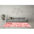 thumbnail image 3 of Ahgly Company Machine Washable Indoor Rectangle Solid Red Modern Area Rugs, 8' x 10', 3 of 4